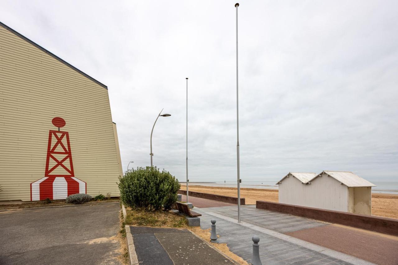 La Plage - Appartement Vue Mer Courseulles-sur-Mer Bagian luar foto